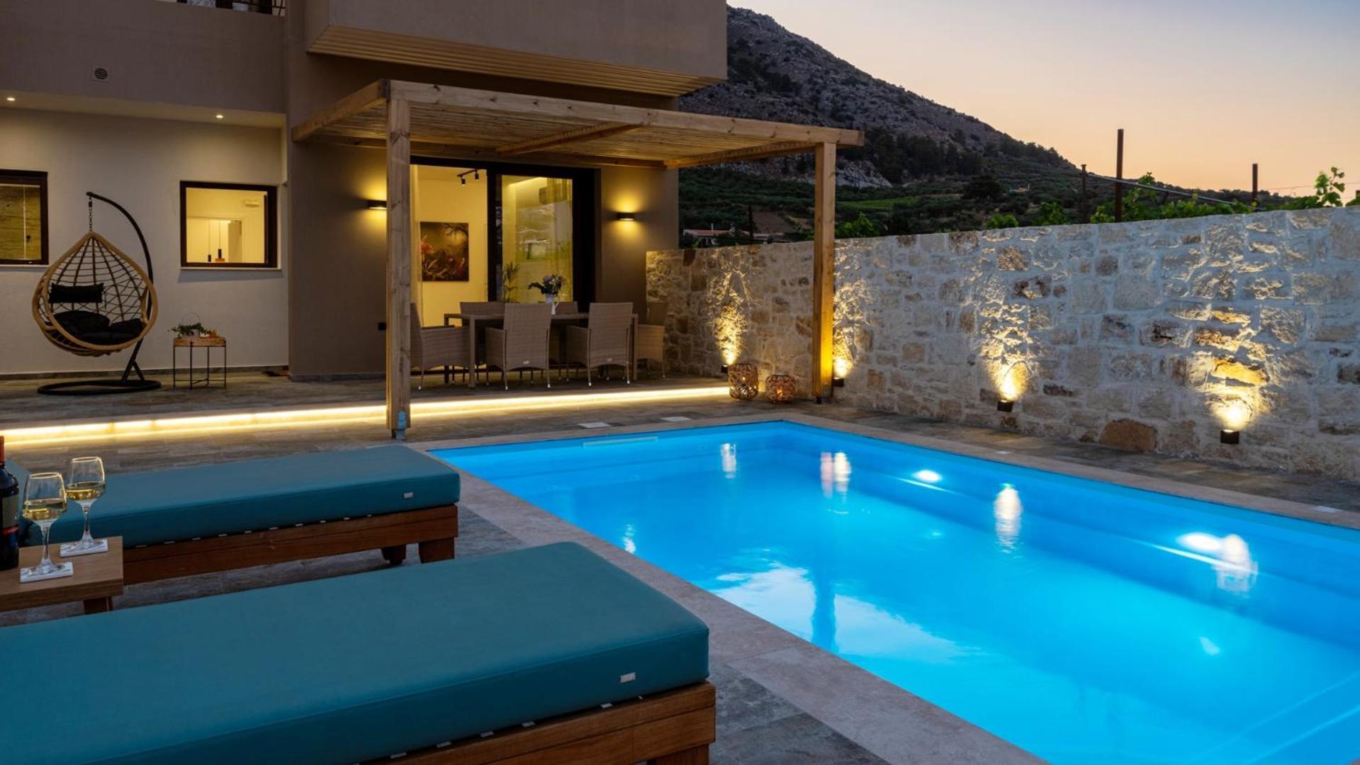 ארכנס Irisma Luxury Villa With Private Pool מראה חיצוני תמונה